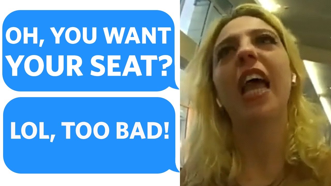 Karen STEALS MY SEAT on my FLIGHT and REFUSES TO MOVE - Reddit Podcast