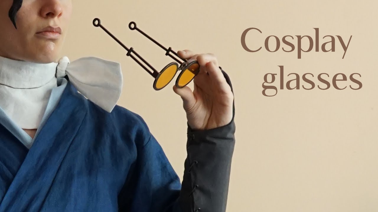 PLA & resin cosplay glasses || Mizu cosplay from Blue Eye Samurai