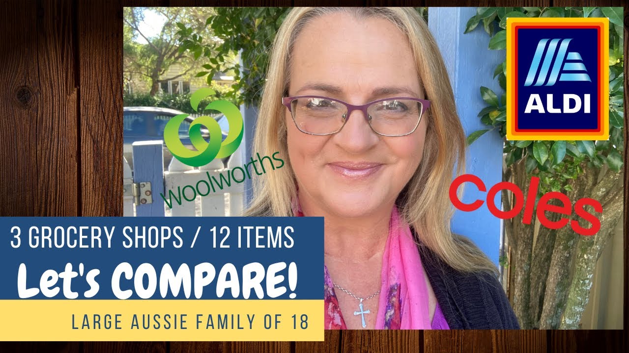 CHEAPEST GROCERIES??? 3 Shops / 12 Items - Compare the Prices! (Mum of 16 KiDS)
