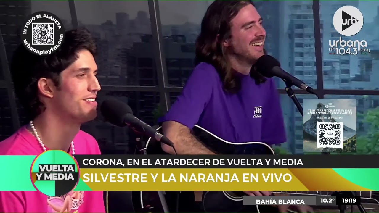 Silvestre y La Naranja en #VueltaYMedia