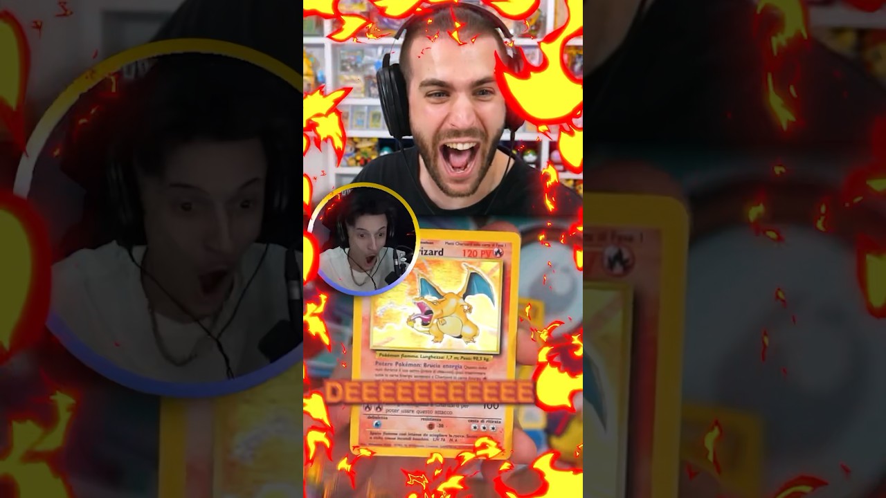 FEDERIC e ZANO trovano CHARIZARD SET BASE da oltre...