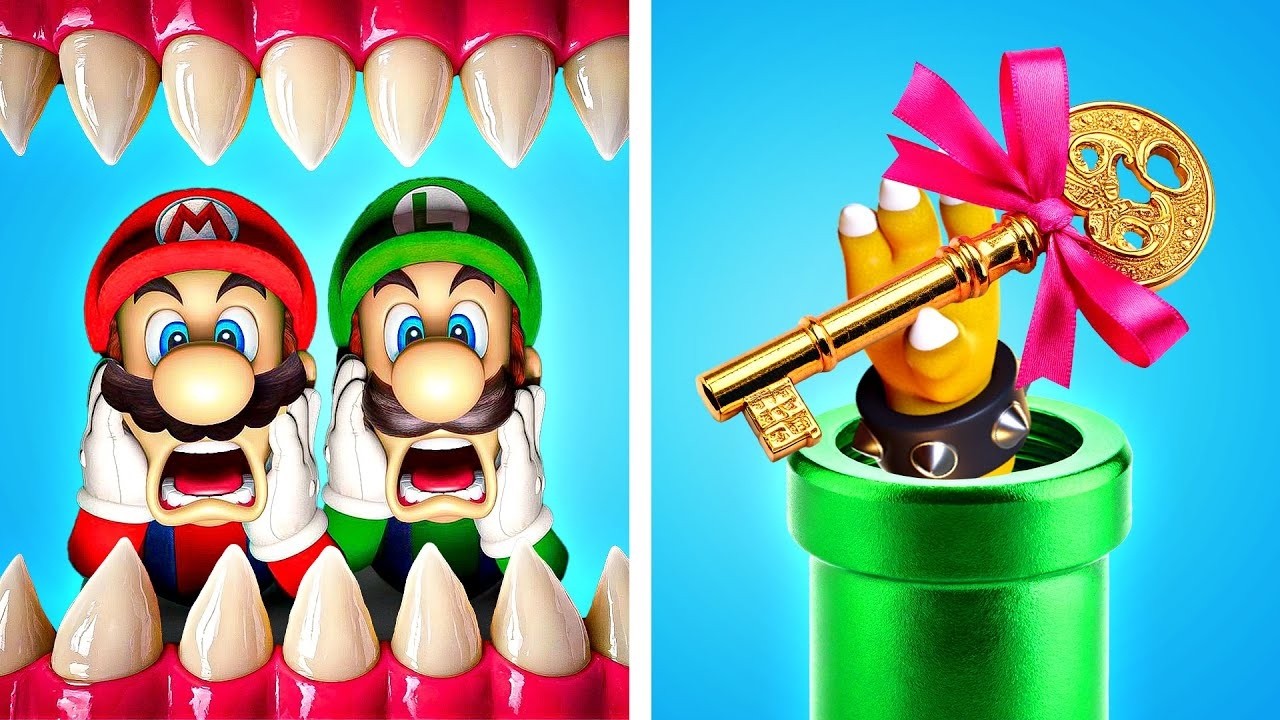 مغامرة ماريو ولويجي الصغيرة داخل معدة باوزر! بواسطة Poptartoo!