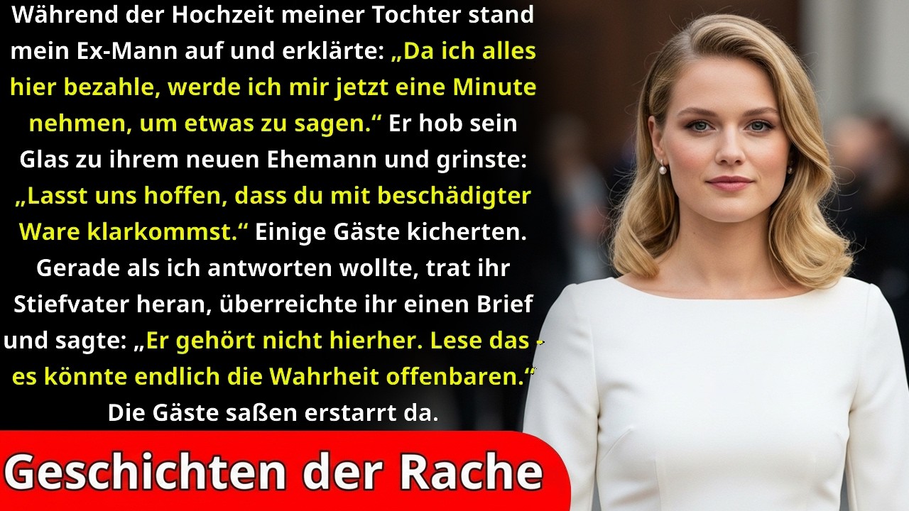 Meine Tochter wurde an ihrem Hochzeitstag beschämt – doch das Karma kam schnell zurück