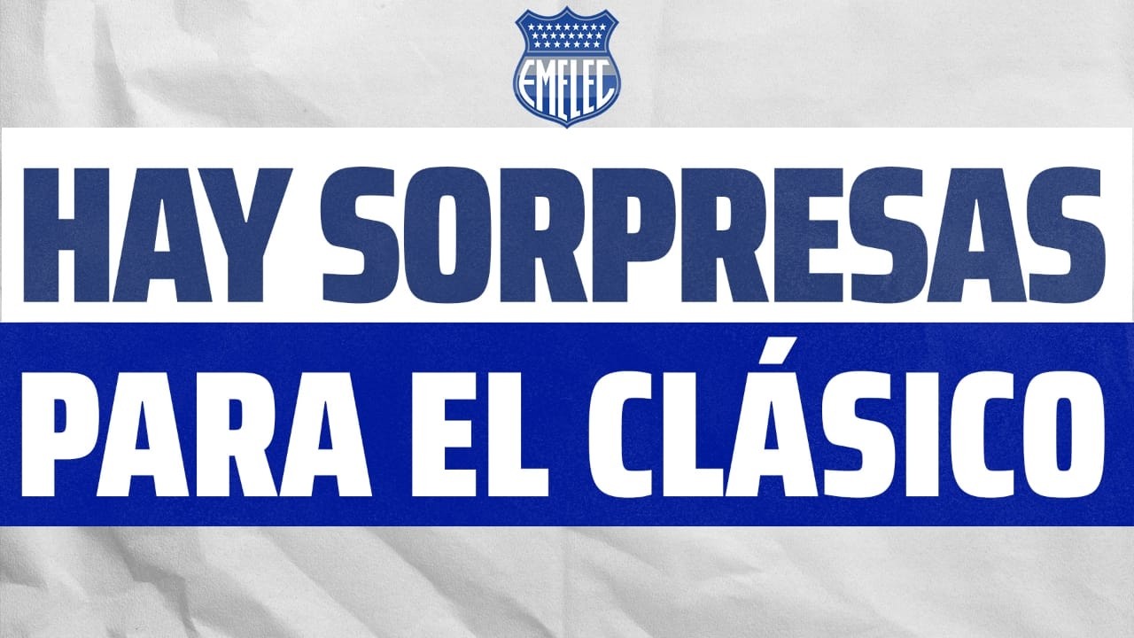 CORRIENTE AZUL | EMELEC CON TODO AL CLÁSICO