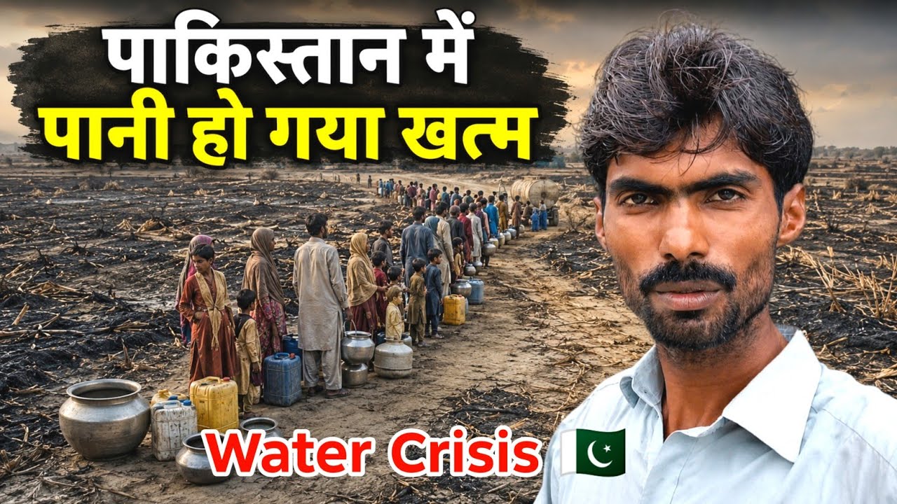 पाकिस्तान में पानी होगया खतम | Water Crisis in Pakistan 🇵🇰 | Kailash Manjirana vlogs