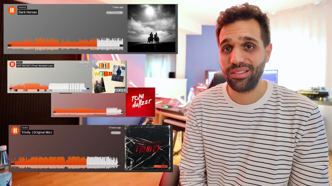 LISTENING TO DEMOS BY SUBSCRIBERS