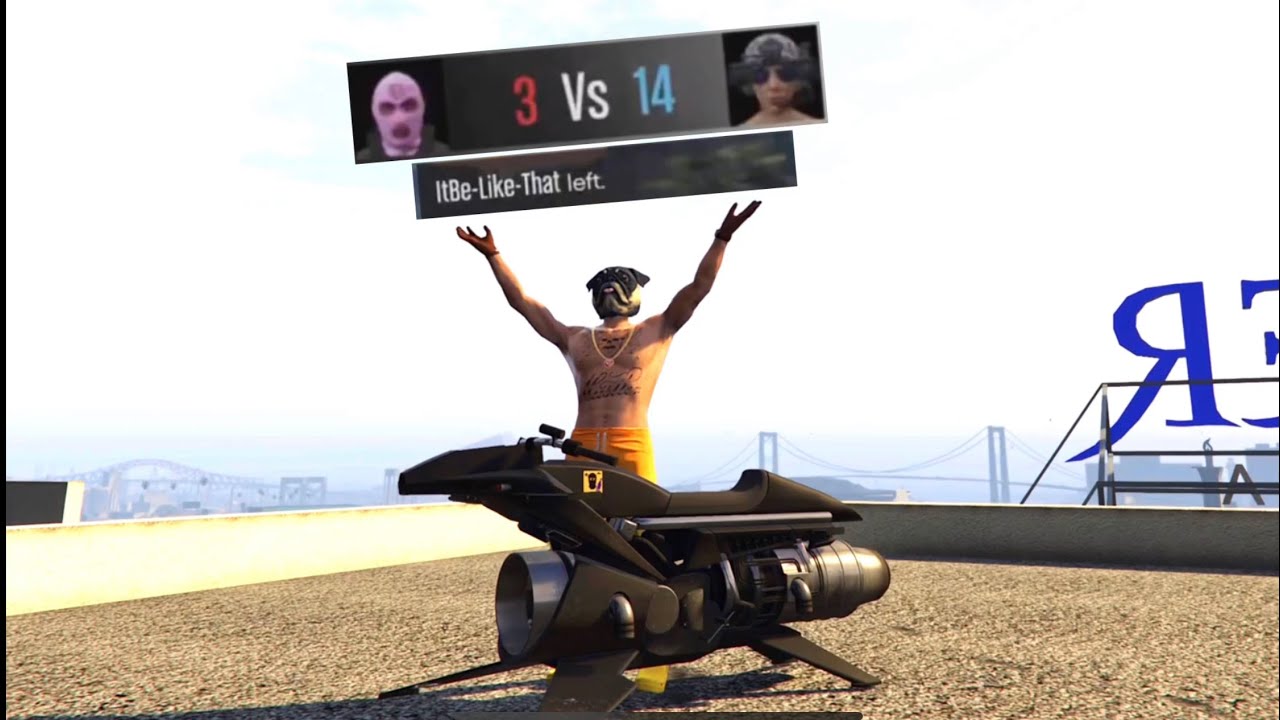 Trolling With The MK2 Oppressor Is Too Good on GTA Online