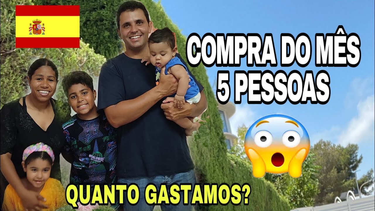 COMPRA DO MÊS - MERCADONA ESPANHA |FAMÍLIA ROMANO