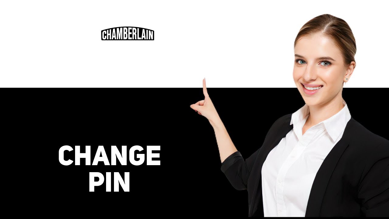 How To Change Your Chamberlain Garage Door Keypad Pin 2025