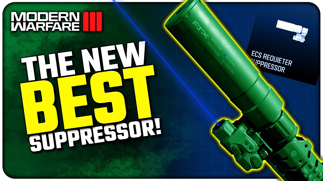 This is the BEST New Suppressor for SMGs in Modern Warfare III! | (ECS Requieter Breakdown)