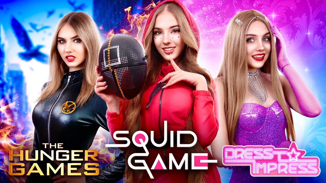 Squid Game, Dress to Impress i Igrzyska Śmierci! Przetrwanie każdej ekstremalnej gry realu