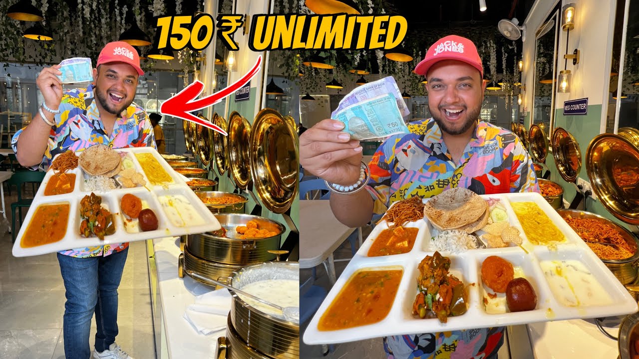 150 ₹ धामेकेदार Unlimited Buffet 😳😳 Noida ka Best buffet 😱😱