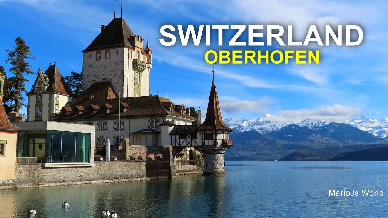 Жизнь в сельской местности Швейцарии 🇨🇭 Швейцарская деревня Оберхофен весной- Лучшие места Швейцарии