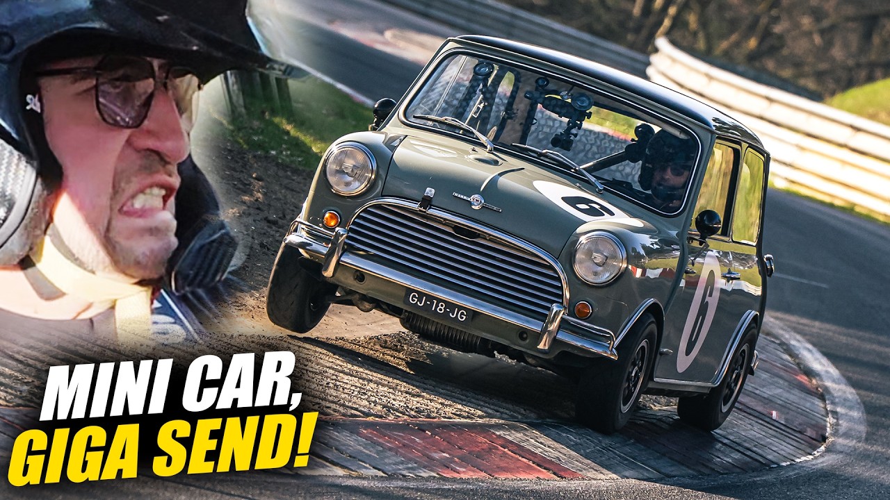 4X The Horsepower! Supercharged Classic Mini on the Limit! // N&uuml;rburgring