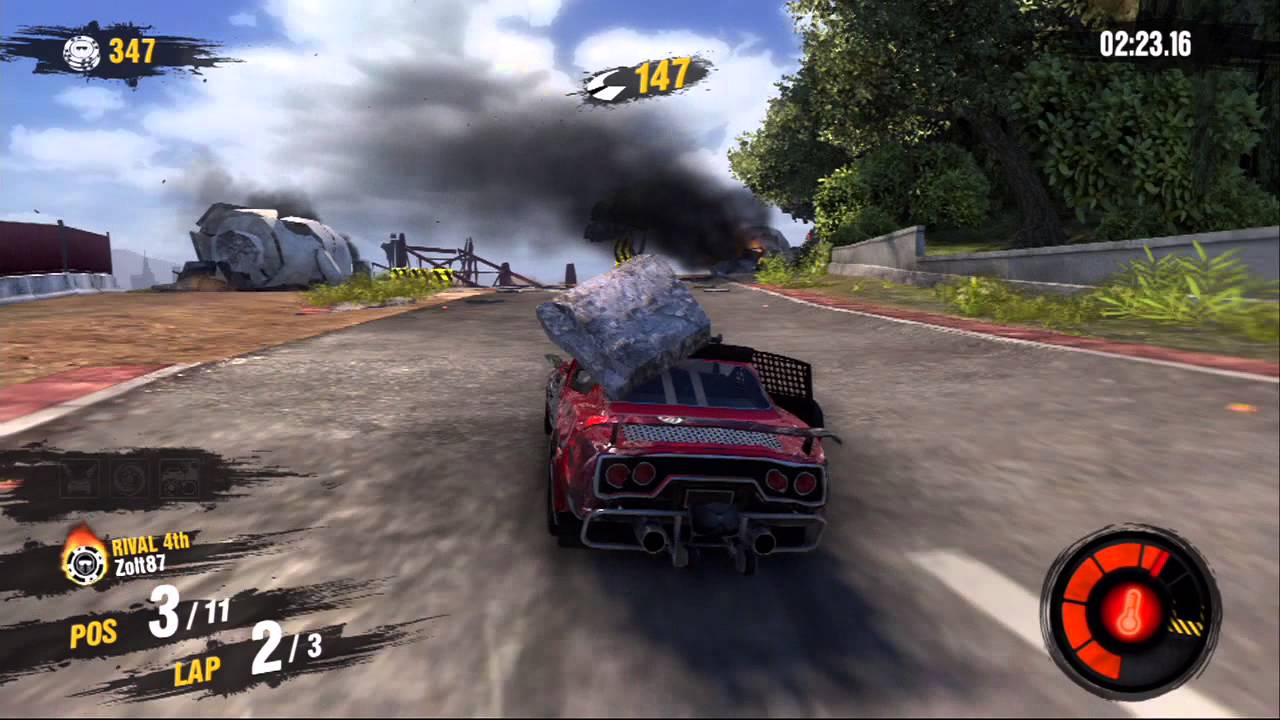 motorstorm Apocalypse multiplayer madness! race 1 HD