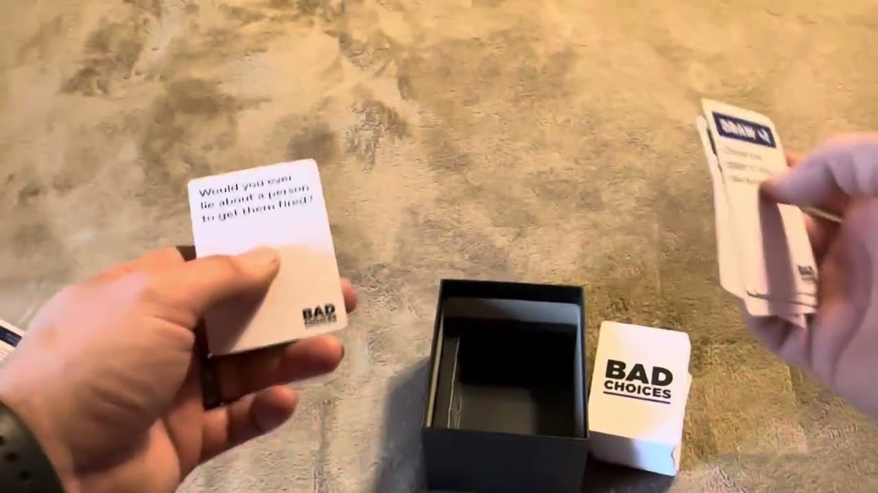 Unboxing, Gameplay, Instructions, & Review of Bad Choices Game