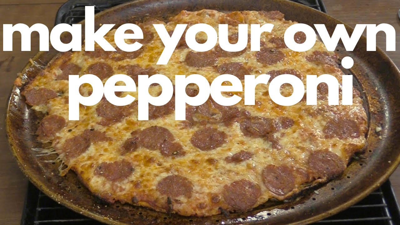 How To Make American Style Pepperoni For Pizza | Gourmet Woodsman