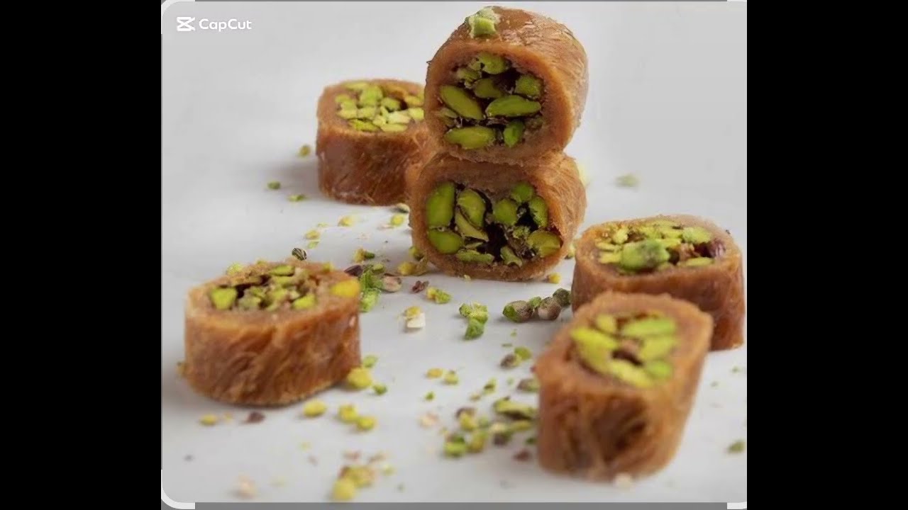 مبروم الفستق ( باقلاوة ) باسهل الطرق بالبيت 👍