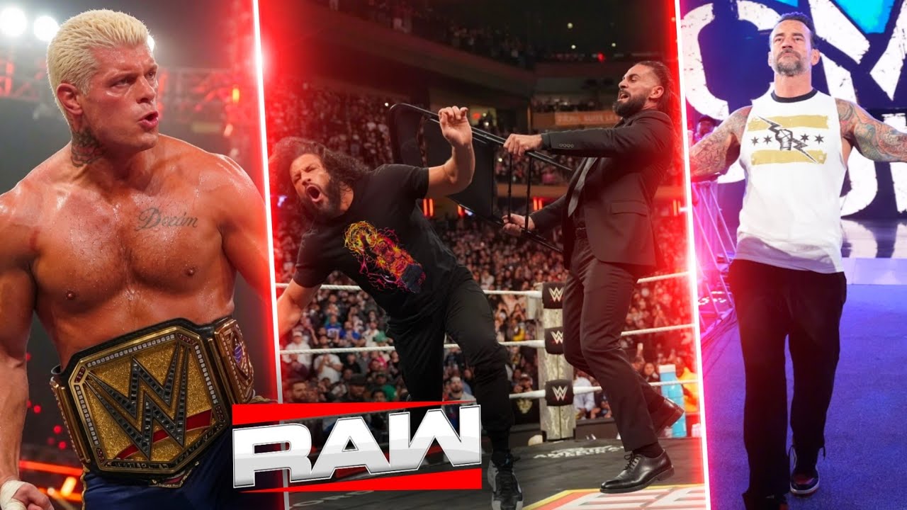 WWE Raw 6 July 2026 - Roman Reigns And Seth Rollins Clash, Cody Rhodes New Champion, CM Punk Return?