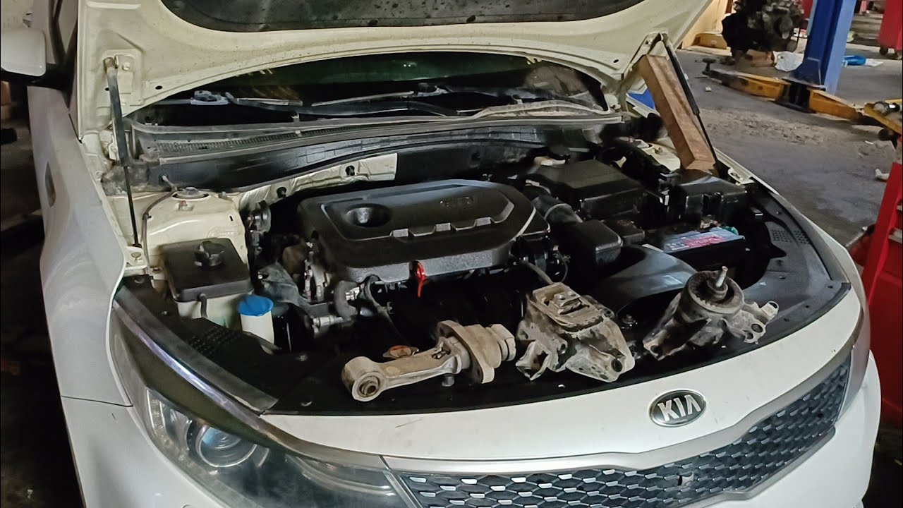 KiA Optima Engine & Gear mount change 2019# Insulator, Engine Replesment Kia optima 2019