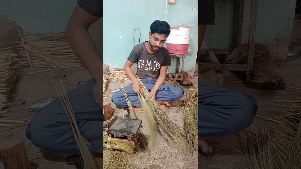Jhadu manufacturing shantipuram traders Khajrana Indore, Goli Dada