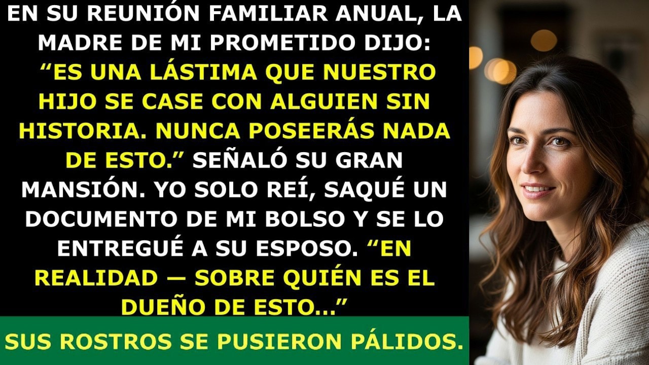 ' La Rica Familia de Mi Prometido Dijo Que No Sería Parte de Su Legado— Hasta Que Les Mostré Esc 🔥