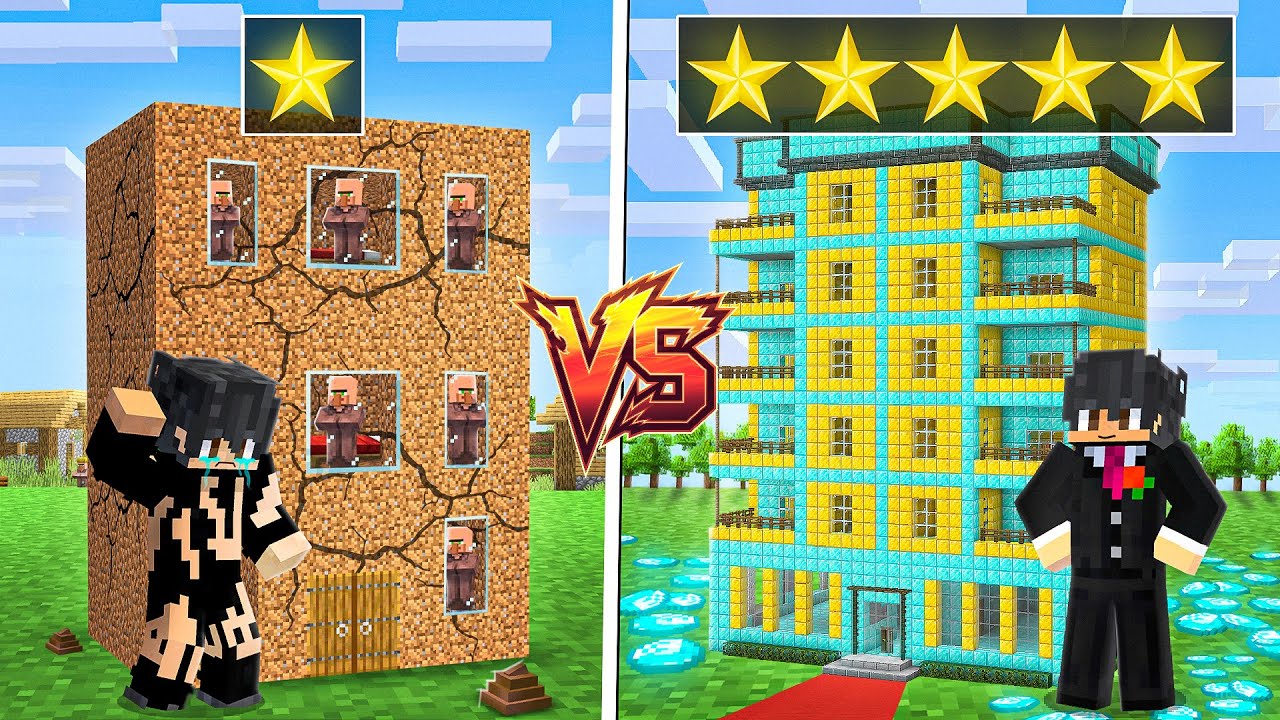 I JOINED a HOTEL CIVILIZATION in Minecraft...