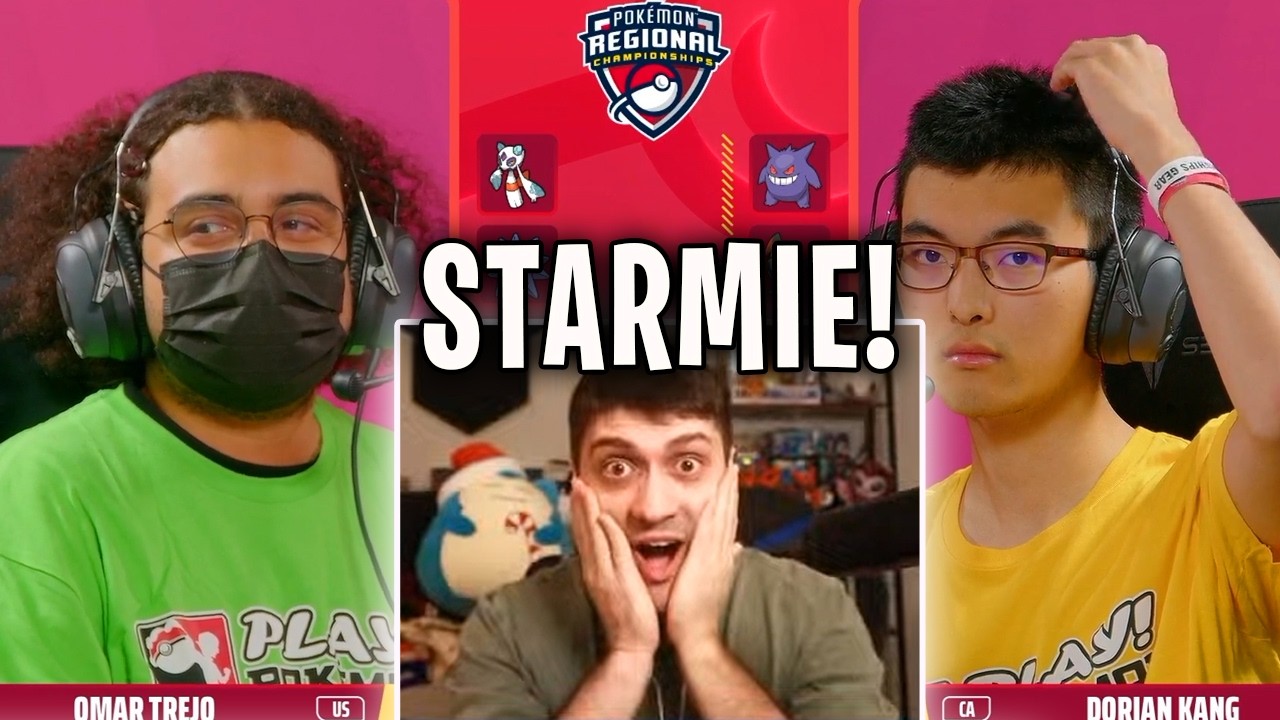 MEGA STARMIE AT A REGIONAL 👀🔥 - Pokeaim Reacts To VGC Baltimore Day 1