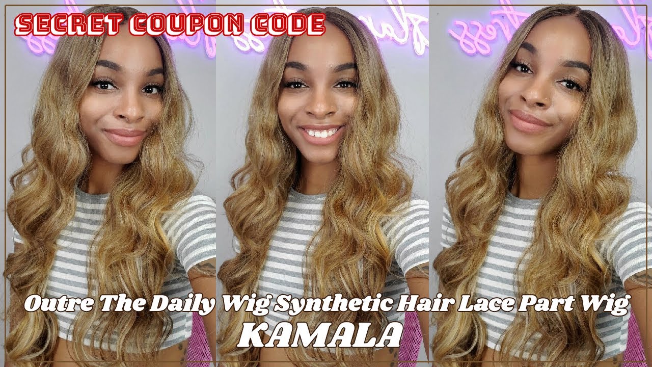 Glamourtress | Outre The Daily Wig Synthetic Hair Lace Part Wig - KAMALA