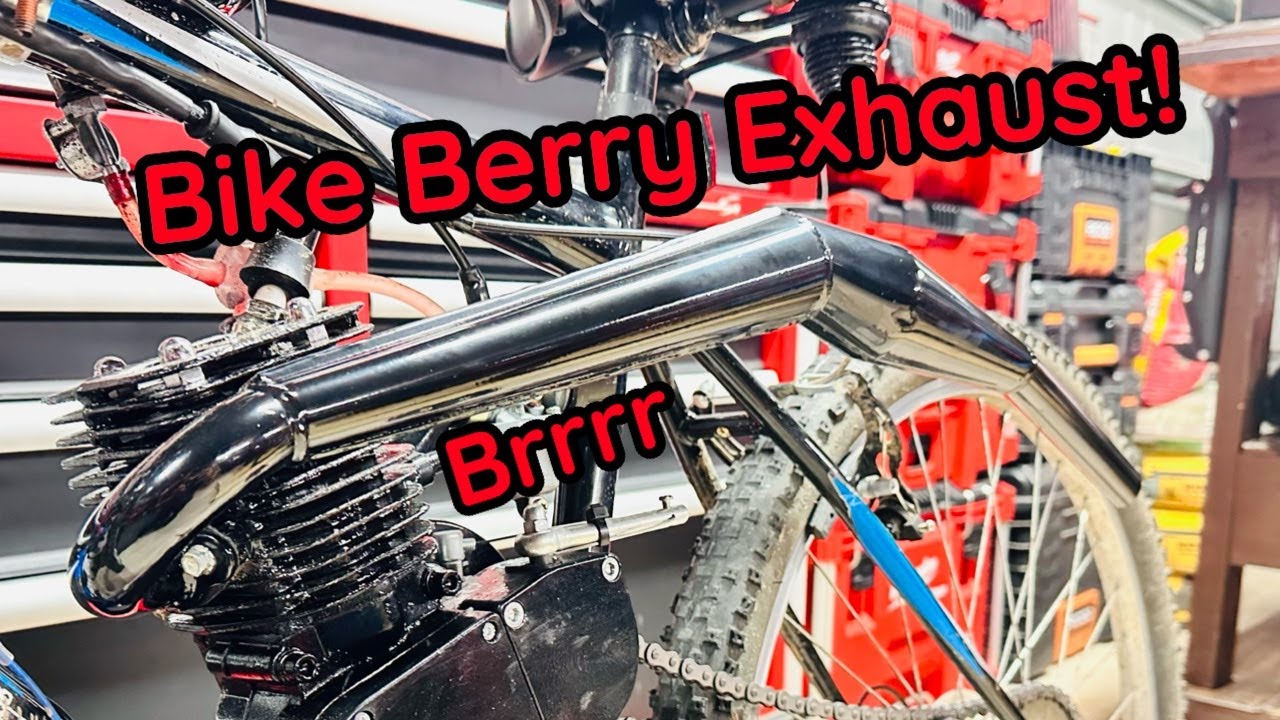 Motorized Bike BBR Tuning F2 Trust | BBR Exhaust Upgrade! 