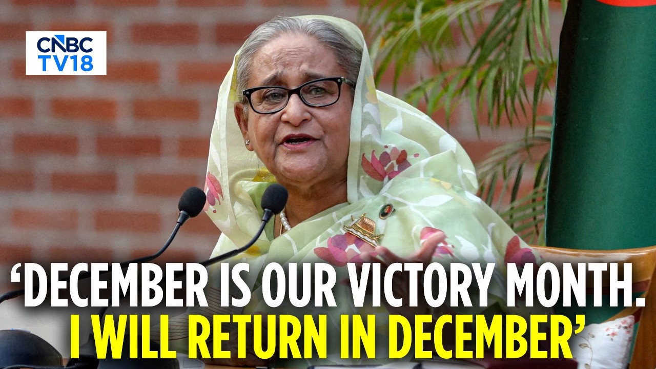 Sheikh Hasina Vows To Return To Bangladesh In December In Her First Presser After 2 Years Of Exile