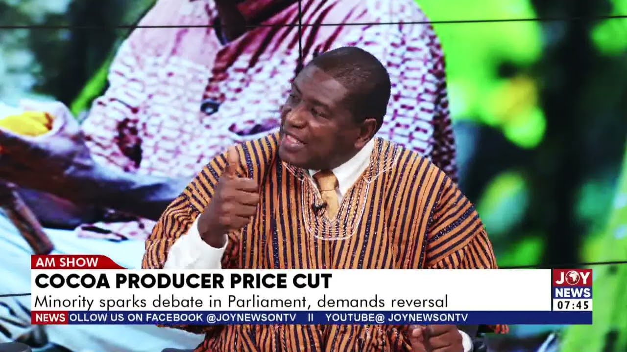 Cocoa producer price cut: There's no institutional memory in COCOBOD and CMC - Kwadwo Poku. #AMShow
