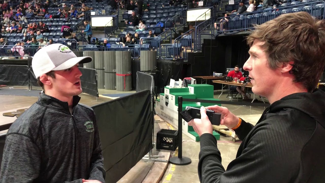 Joe Talking to NCAA AA Tyler Warner at OAC GS