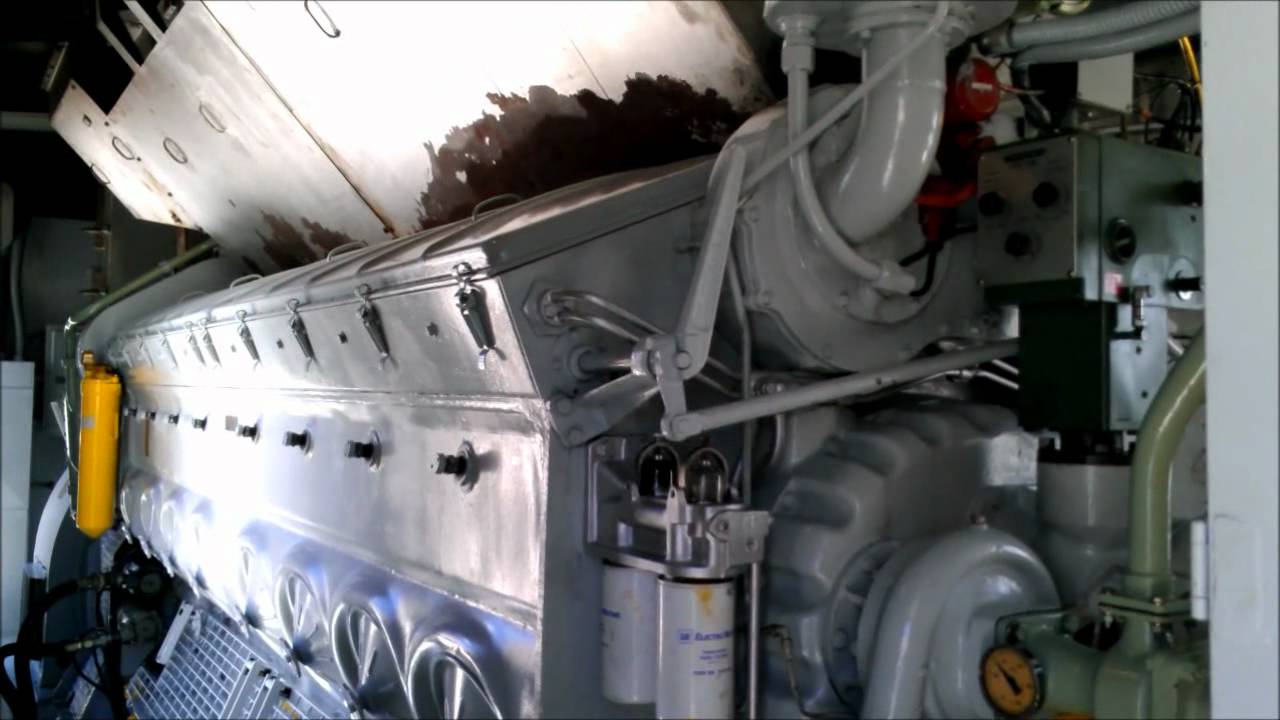 Starting EMD 567 V-16