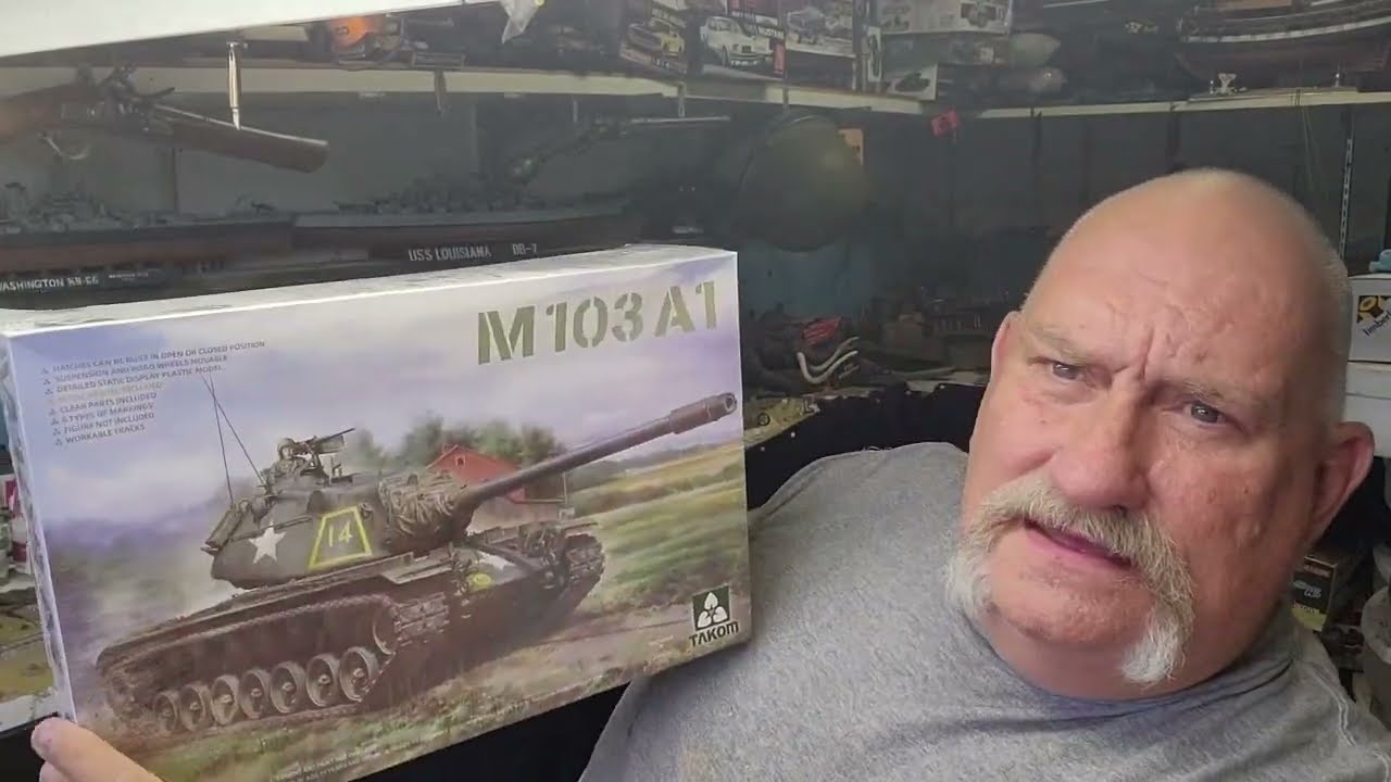 Takom M 103 A1 in 1/35th scale