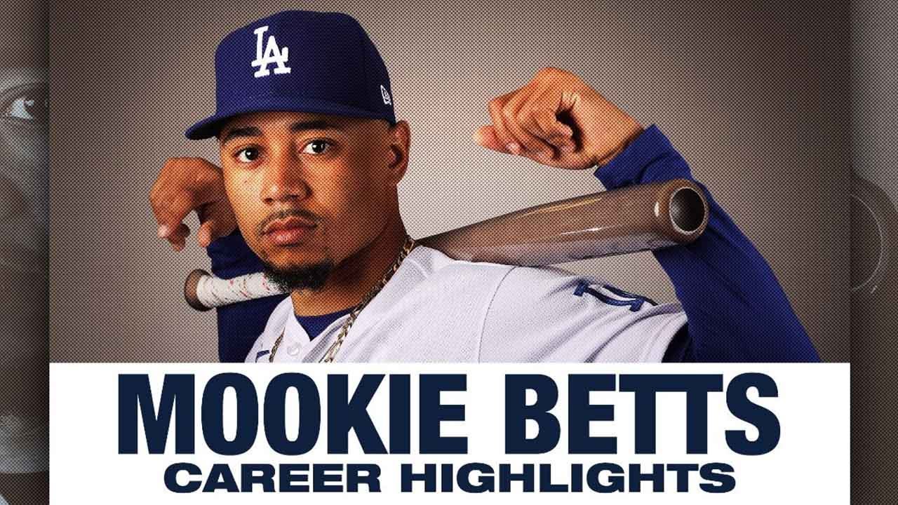 Mookie Betts Career Highlights (Outfielder signs RECORD contract with Dodgers)
