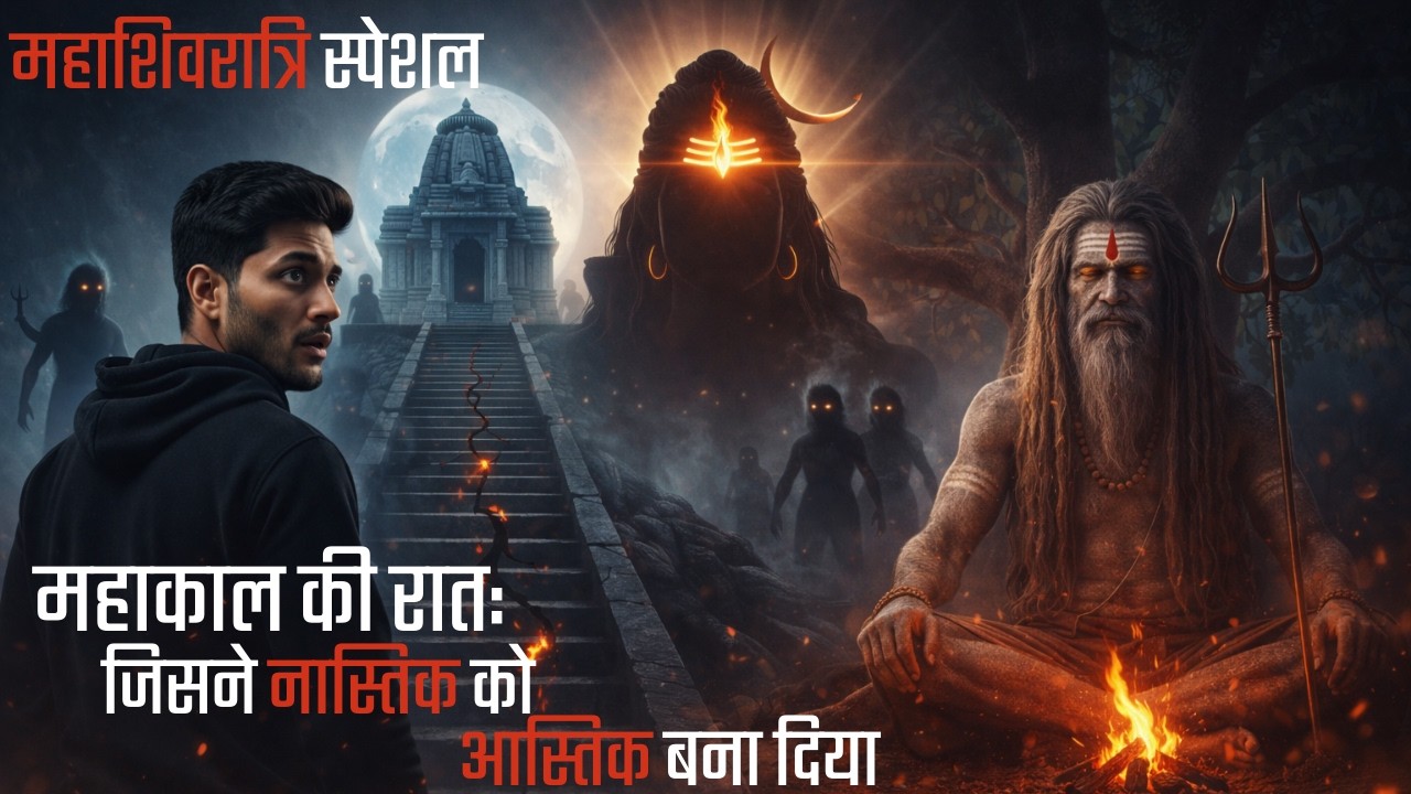 Mahashivratri special महाकाल की रात जिसने नास्तिक को आस्तिक बना दिया Mahashivratri Horror Story