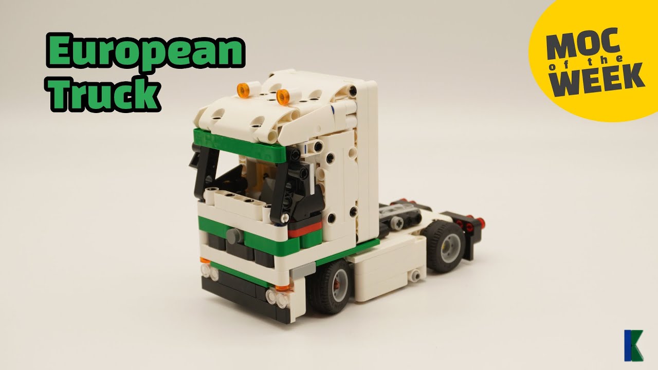 LEGO® Technic European Truck | MOC by Little_Thomas | Stop Motion | 42167 Alternate