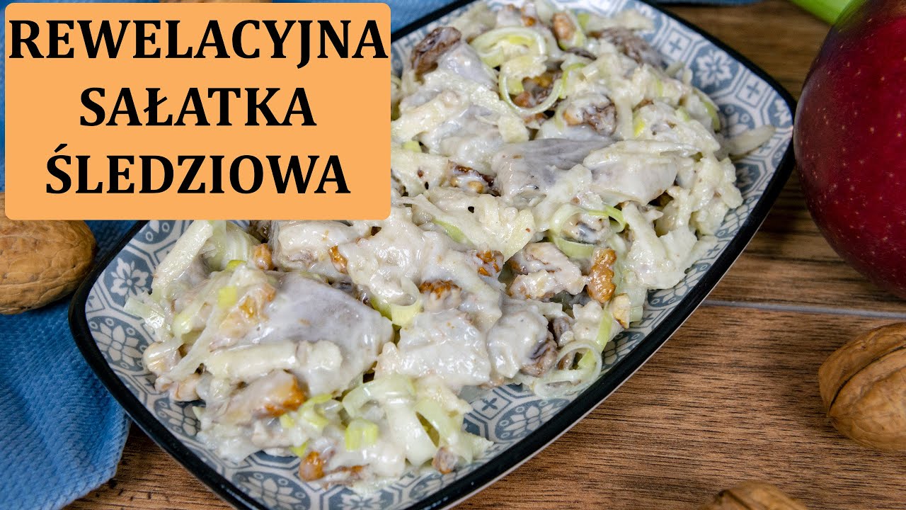 🥗 Rewelacyjne śledzie z porem i rodzynkami 🐟 Gotowanie Po Mojemu