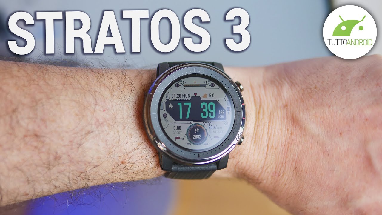 AMAZFIT STRATOS 3 FA SUL SERIO PER LO SPORT, a parte qualche limite | RECENSIONE | ITA