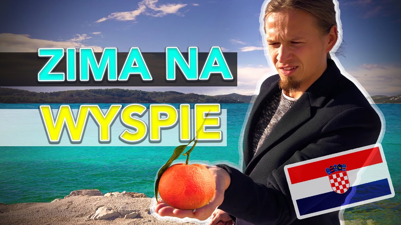 ZIMA na wyspie Čiovo 😱 KĄPAŁEM się? 🥶 W poszukiwaniu lata. NAJPIĘKNIEJSZY kolor wody w Chorwacji?