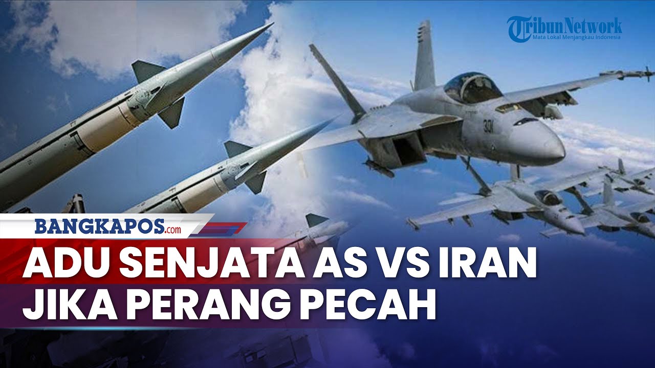 Kapal AS Siaga! Ini Perbandingan Kekuatan Militer Amerika Serikat vs Iran Jika Perang Pecah