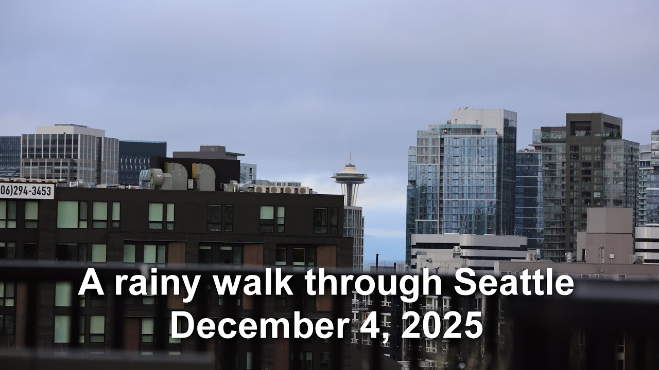 Rainy Walk through Seattle