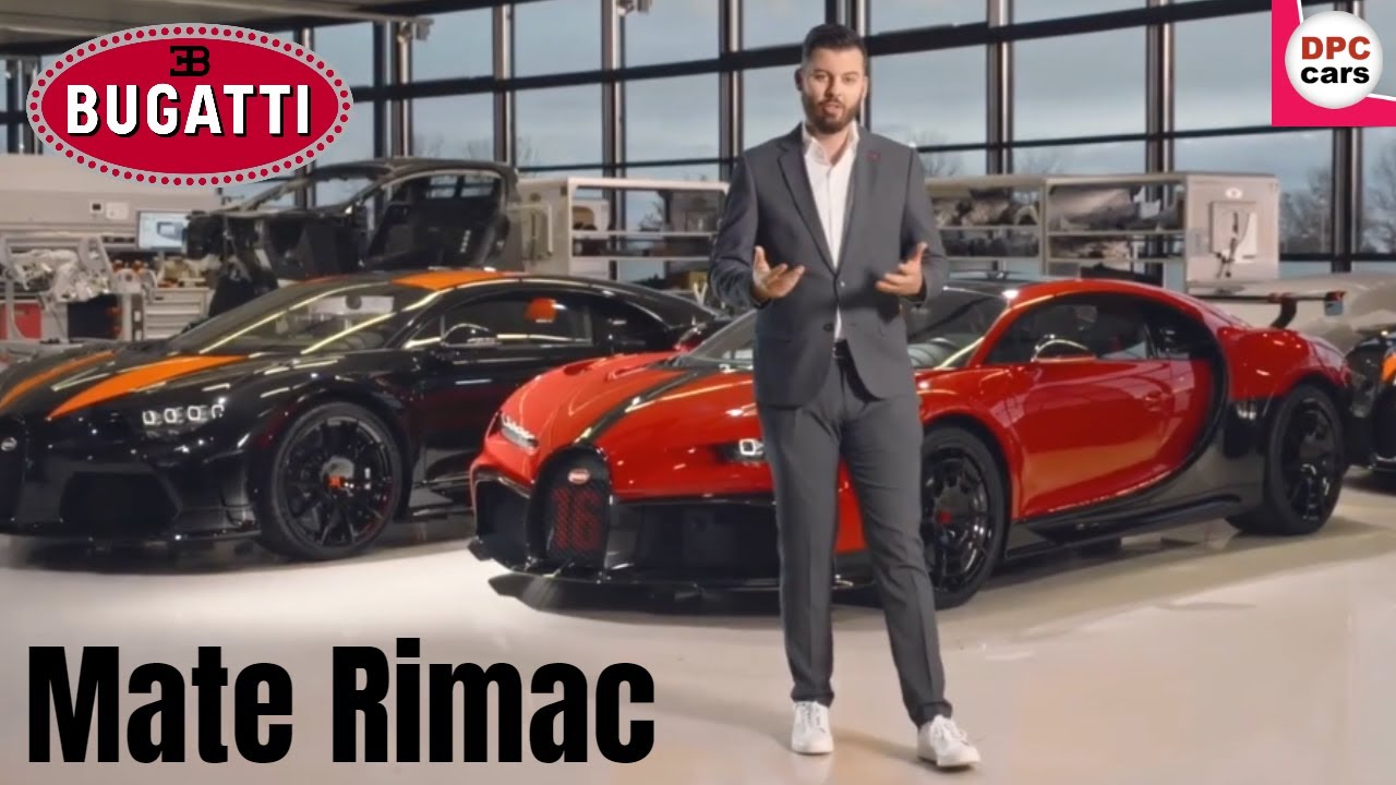 Bugatti Press Conference Record Breaking Year Featuring Mate Rimac