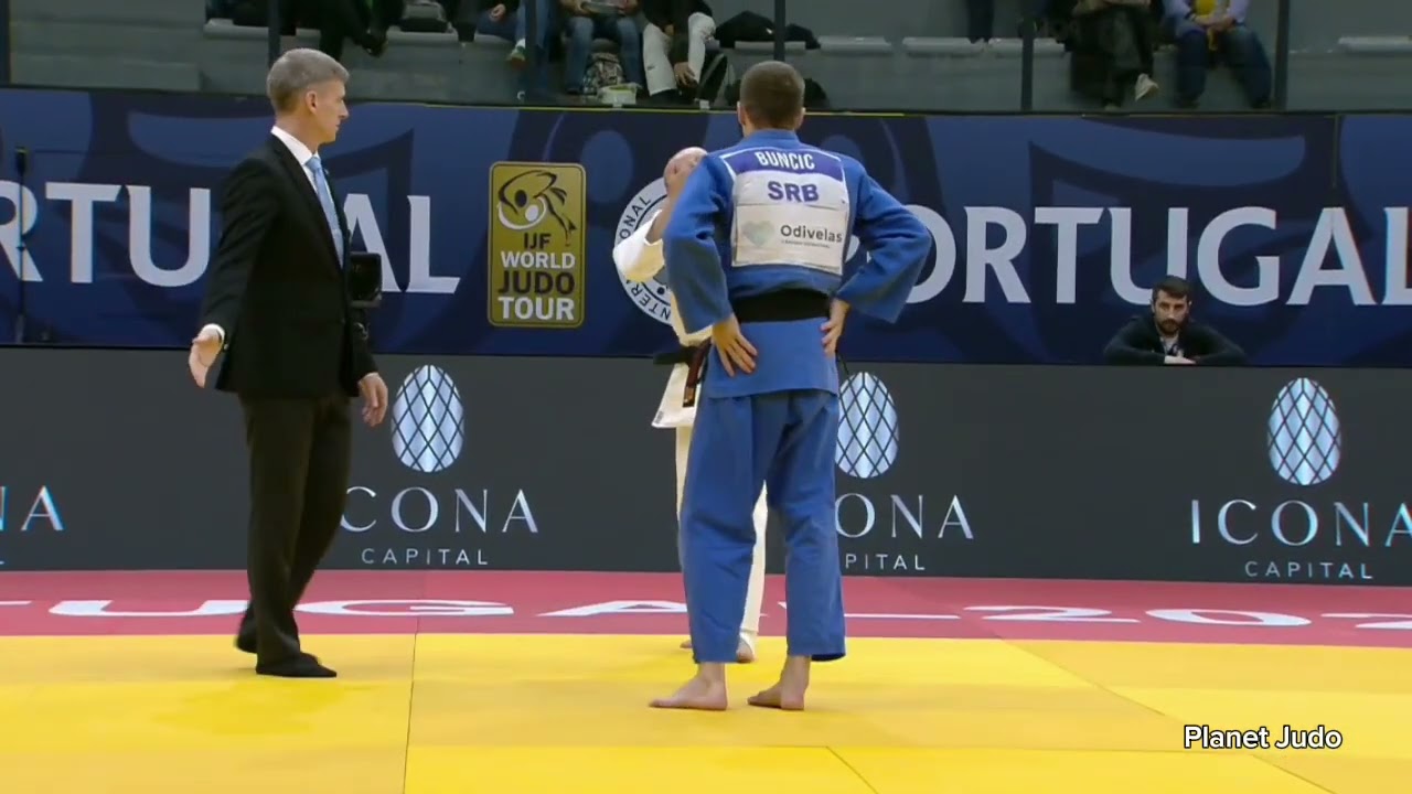 Baskhuu YONDONPERENLEI 🇲🇳 🆚️ Strahinja BUNCIC  🇷🇸 | четвертьфинал/-66кг | Гран При Португалия 2024
