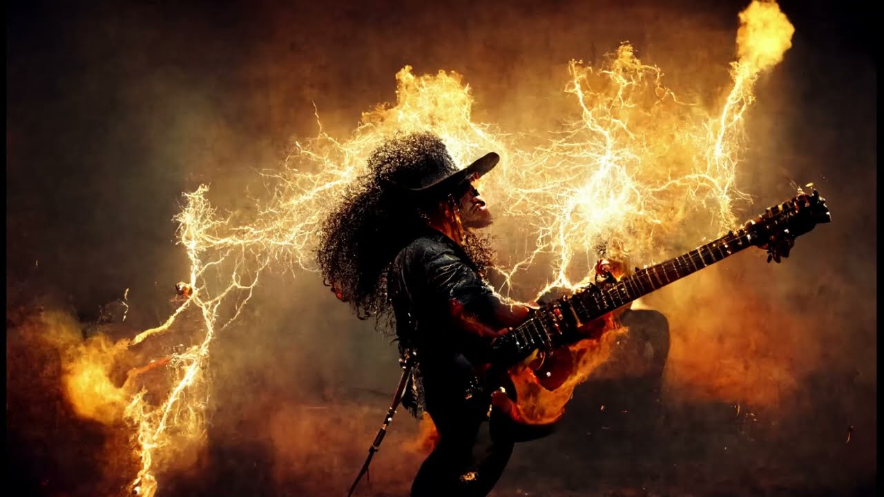 Guns N' Roses - November Rain | ... but every lyric is an AI generated images #midjourney