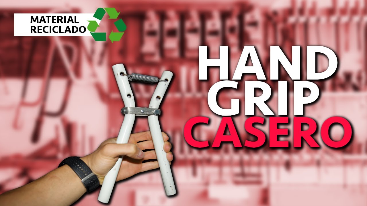 HAND GRIP CASERO y RECICLADO con INTENSIDAD REGULABLE | Sin Soldaduras