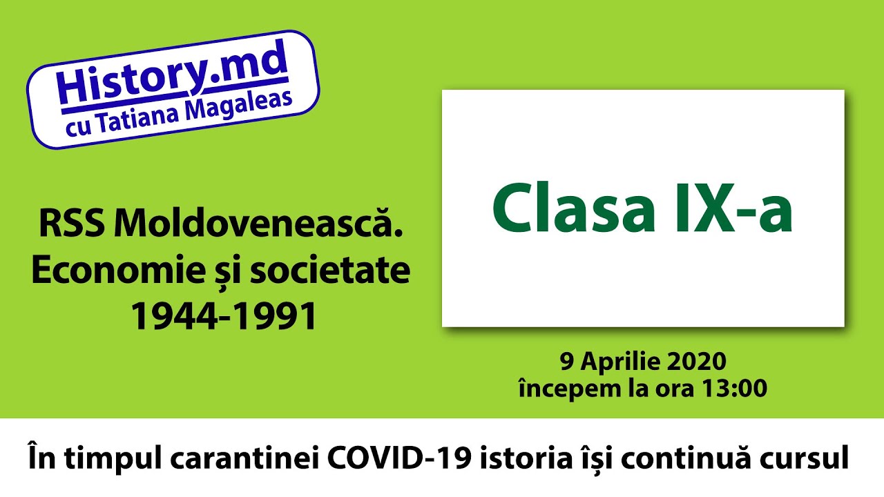 RSS Moldovenească. Economie și societate 1944-1991