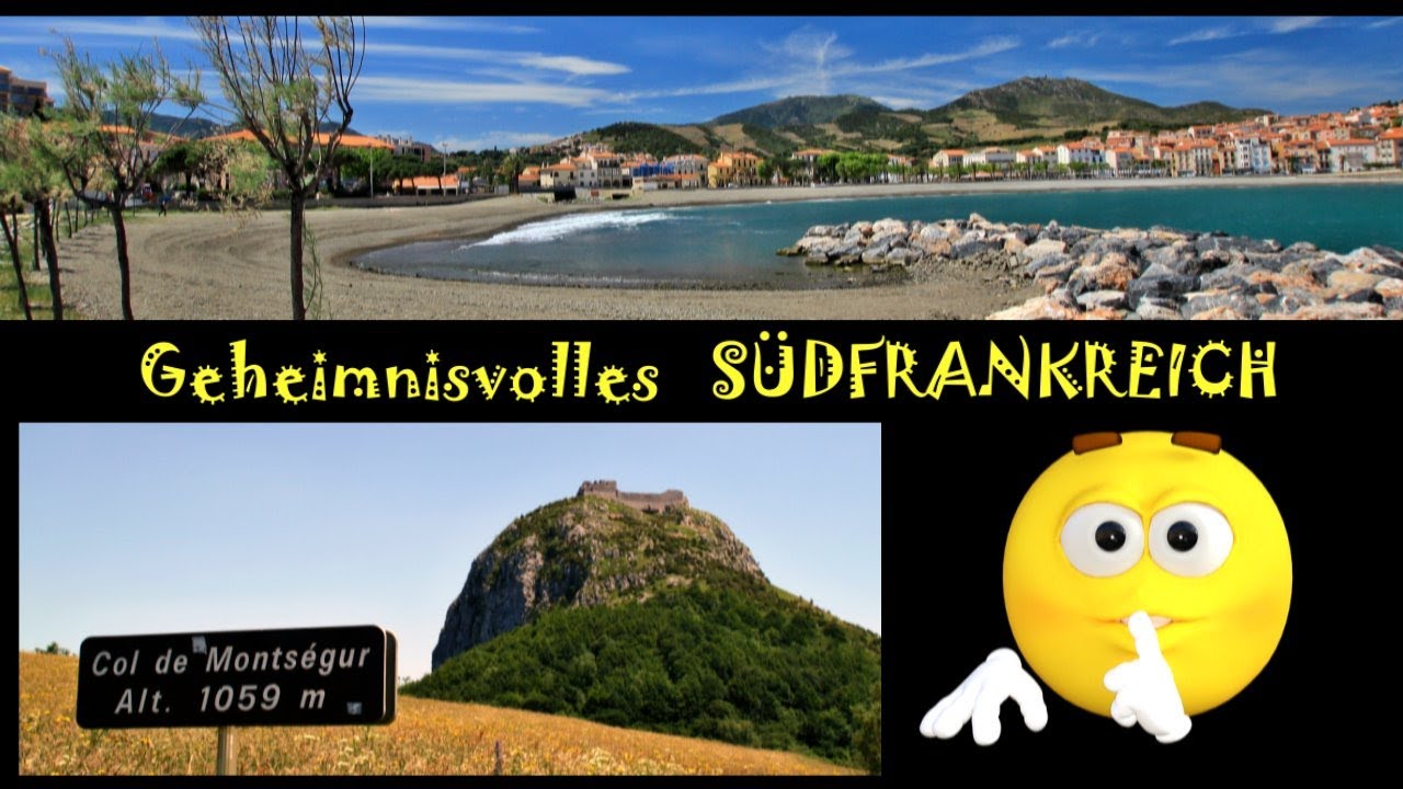 WoMo Reise SÜDFRANKREICH: von der Mittelmeerküste  Côte Vermeille ins Land der Katharer