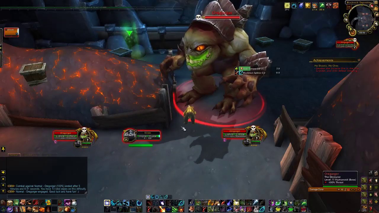 How to solo: He Shoots, He Ores achievement